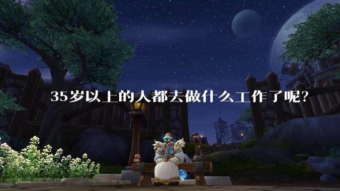 35岁以上的人都去做什么工作了呢？