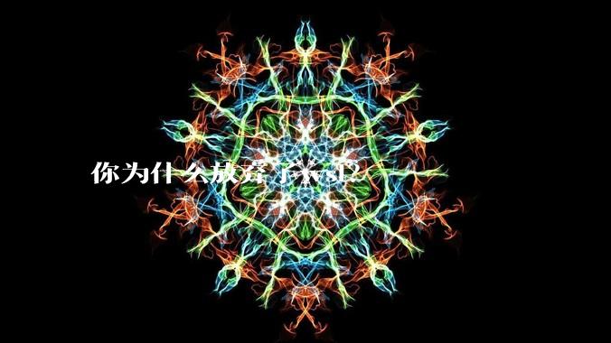 你为什么放弃了wsl？