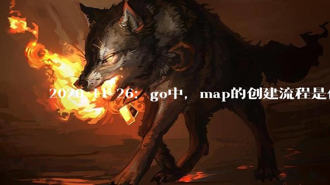 2020-11-26：go中，map的创建流程是什么？