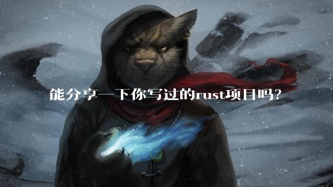能分享一下你写过的rust项目吗？